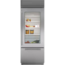  Sub-Zero 30-inch Built-in Bottom Freezer Refrigerator with Glass Door CL3050UG/S/T/R IMAGE 1
