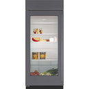  Sub-Zero 36-inch Built-in All Refrigerator with Glass Door CL3650RG/O/L IMAGE 1