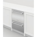  Fisher & Paykel 24-inch Built-in Double Drawer Dishwasher with Wi-Fi Capability DD24DTX6PX1 IMAGE 3