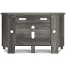  Signature Design by Ashley Arlenbry W275-67 Corner TV Stand with Fireplace Option IMAGE 4