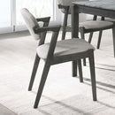  Coaster Furniture Stevie 115112 Padded Wood Dining Arm Chair - Black IMAGE 8