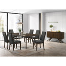  Coaster Furniture Wes 115272 Upholstered Dining Side Chair - Dark Walnut IMAGE 9