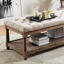  Furniture of America Tanya CM-BN5665BG Bench IMAGE 1