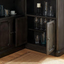  Furniture of America Voltaire CM-CR142GY-CURIO Corner Curio IMAGE 3