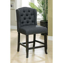  Furniture of America Sania CM3324BK-GY-PCW-2PK Counter Ht. Chair (2/Box) IMAGE 2