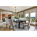 Furniture of America Sania CM3324BK-T-84-VN 84" Dining Table IMAGE 3