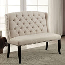  Furniture of America Sania CM3324BK-T-84-VN 84" Dining Table IMAGE 9