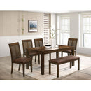  Furniture of America Garnett CM3490T Dining Table IMAGE 2