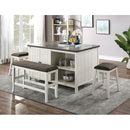 Furniture of America Heidelberg CM3498PT-TABLE Counter Ht. Table IMAGE 2