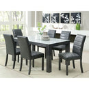  Furniture of America Elise CM3553GY-T-TABLE Dining Table IMAGE 2