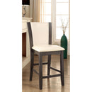  Furniture of America Manhattan CM3710GY-PT-TABLE Round Counter Ht. Table IMAGE 2