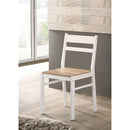  Furniture of America Debbie CM3714NT-T-BN-5PK 5 Pc. Dining Table Set IMAGE 3
