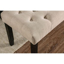  Furniture of America Alfred CM3735IV-BN Bench IMAGE 3