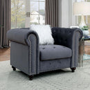  Furniture of America Giacomo CM6240GY-CH-PK Chair IMAGE 1