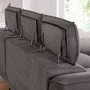  Furniture of America Napanee CM6254GY-SECT Sectional IMAGE 4