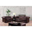  Furniture of America Stanford CM6269BR-LV-VN Love Seat IMAGE 2