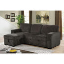  Furniture of America Ines CM6964DG-SECT Sectional IMAGE 2