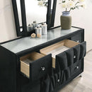  Furniture of America Carissa CM7164BK-CK-BED Cal.King Bed IMAGE 6