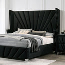  Furniture of America Carissa CM7164BK-Q-BED Queen Bed IMAGE 1