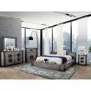  Furniture of America Janeiro CM7628GY-Q-BED Queen Bed IMAGE 2