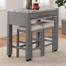  Furniture of America Whitehall FOA3544LG-PT Counter Ht. Table IMAGE 5