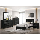  Furniture of America Magdeburg FOA7038BK-T Twin Bed IMAGE 2