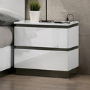 Furniture of America Birsfelden FOA7225WH-N Night Stand IMAGE 1