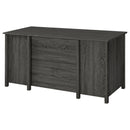  Coaster Furniture Dylan 801576 60-inch 4-Drawer Lift Top Office Desk - Weathered Grey IMAGE 7