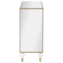  Coaster Furniture Lupin 951854 2-door Mirrored Storage Accent Cabinet - Champagne IMAGE 4