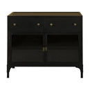  Coaster Furniture Sadler 951761 2-Drawer Metal Accent Storage Cabinet - Matte Black IMAGE 3
