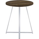  Coaster Furniture Burkhart 183516 Round 35-inch Pub Height Bistro Bar Table - Brown Oak IMAGE 3