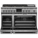  Fisher & Paykel 48-inch, Freestanding Dual Fuel Range with True convection Technology RDV3-486GD-N IMAGE 2