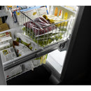  Whirlpool 33-inch, 22.1 cu. ft. Freestanding French 3-Door Refrigerator with Factory Installed Ice Maker WRFF5333PB IMAGE 3