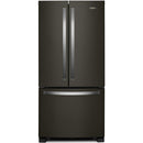  Whirlpool 33-inch, 22.1 cu. ft. Freestanding French 3-Door Refrigerator with Factory Installed Ice Maker WRFF5333PV IMAGE 1