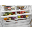  Whirlpool 33-inch, 22.1 cu. ft. Freestanding French 3-Door Refrigerator with Factory Installed Ice Maker WRFF5333PV IMAGE 7