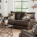  Jackson Furniture Pavia 5482-02 Loveseat - Cocoa IMAGE 1