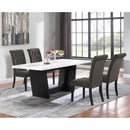  Coaster Furniture Alana 115172 Velvet Upholstered Dining Side Chair - Brown IMAGE 10