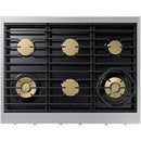  Dacor 36-inch Gas Rangetop with SmartThings Wi-Fi Connectivity DTT36T960GS/DA IMAGE 4