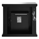  Coaster Furniture Lorelai 991047 Mirrored Freestanding Electric Fireplace - Silver IMAGE 5