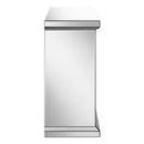  Coaster Furniture Lorelai 991047 Mirrored Freestanding Electric Fireplace - Silver IMAGE 6