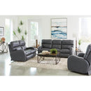  Catnapper Angelo 644607 Power Recliner - Gunmetal IMAGE 2