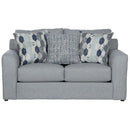 Jackson Furniture Hooten 328802 Loveseat - Delft IMAGE 2