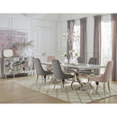  Coaster Furniture Antoine 108813 Velvet Upholstered Dining Side Chair - Pink IMAGE 3