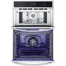  LG 30-inch, 6.4 cu.ft. Built-in Combination Wall Oven with ThinQ® Technology WCEP6427F IMAGE 4