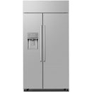 Dacor 42-inch 24 cu. ft. Side-by-Side Refrigerator with Wi-Fi DRS425300SR/DA IMAGE 1