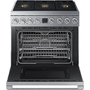  Dacor 36-inch Freestanding Gas Range with Perma-Flame™ DOP36T86GLS/DA IMAGE 2