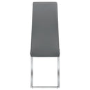  Coaster Furniture Montclair 100515GRY Upholstered Dining Side Chair - Grey IMAGE 7