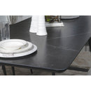  Coaster Furniture Smith 115231 Rectangular 71-inch Ceramic Top Dining Table - Black IMAGE 7