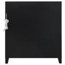  Coaster Furniture Yvaine 115585 2-door Mirrored Acrylic Home Bar Wine Cabinet - Silver IMAGE 8