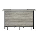  Coaster Furniture Bellemore 182105 Freestanding Home Bar Wine Cabinet - Grey Driftwood IMAGE 2